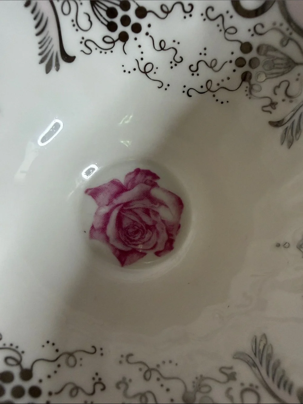 Rare Althorp Fine Bone China Princess Diana Rose Teacup Saucer Set